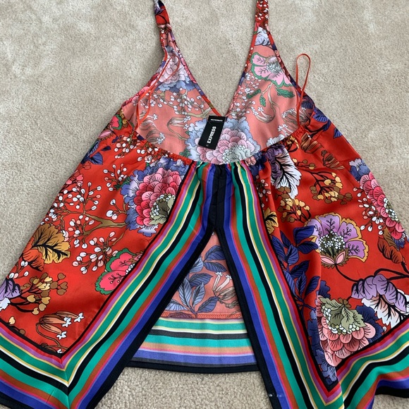 Express women’s halter top open back - Picture 3 of 7